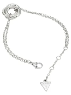 PERFECT Bracciale con charm cerchi intrecciati