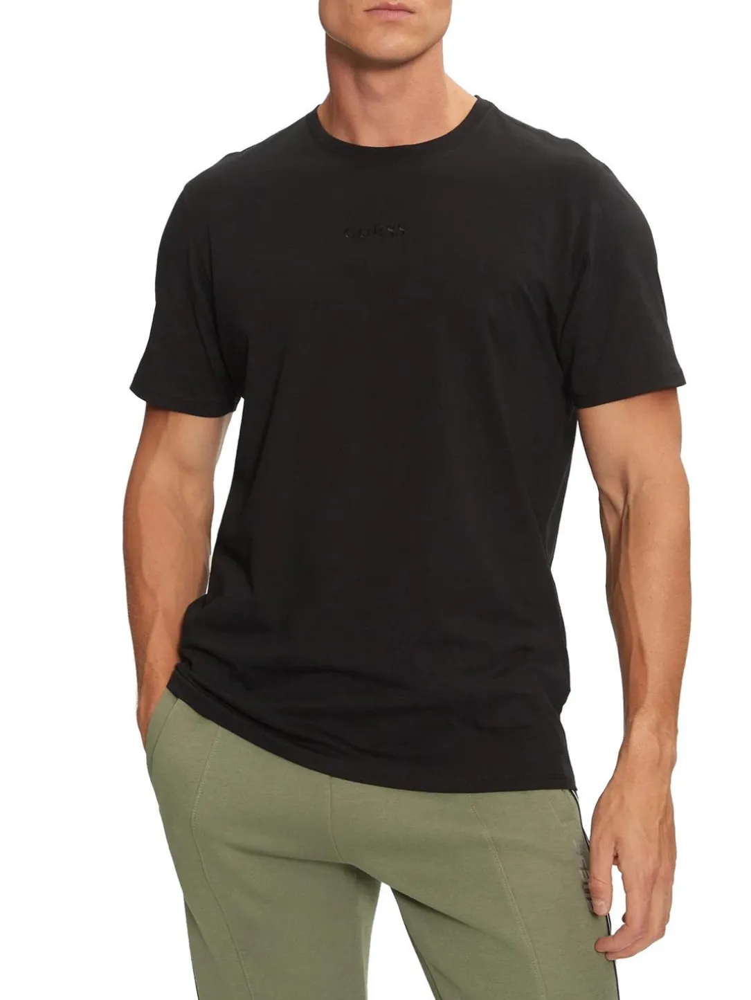 PIMA T-shirt in cotone logo ricamato