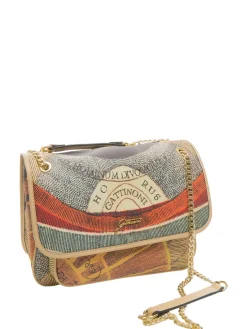 PLANETARIUM Convertible bag with flap