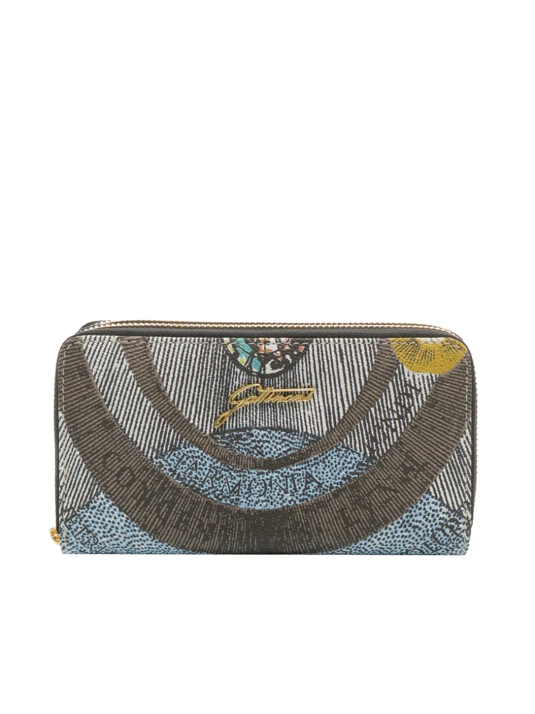 PLANETARIUM Portafoglio grande double zip