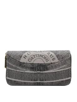PLANETARIUM Portafoglio grande double zip