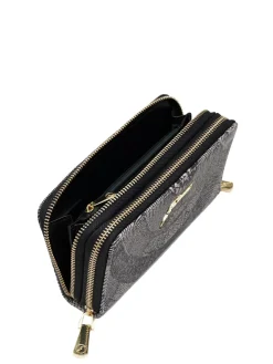 PLANETARIUM Portafoglio grande double zip