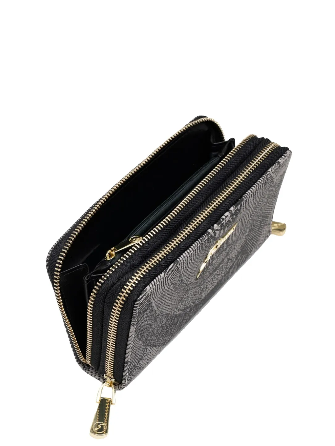 PLANETARIUM Portafoglio grande double zip