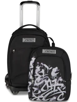 PLUMPY LINE BOY Zaino sdoppiabile con carrello