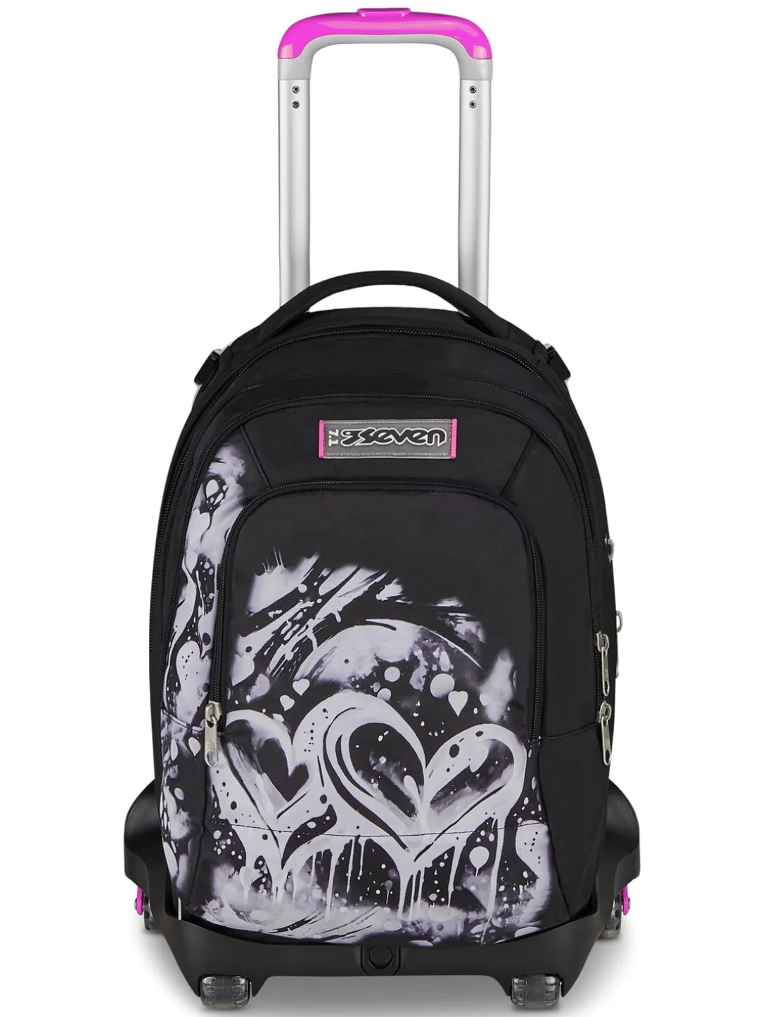 PLUMPY LINE GIRL Zaino trolley sdoppiabile