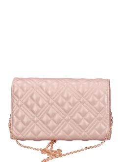 QUILTED Pochette con tracolla catena