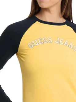 RAGLAN BLOCK T-shirt a manica lunga con stampa