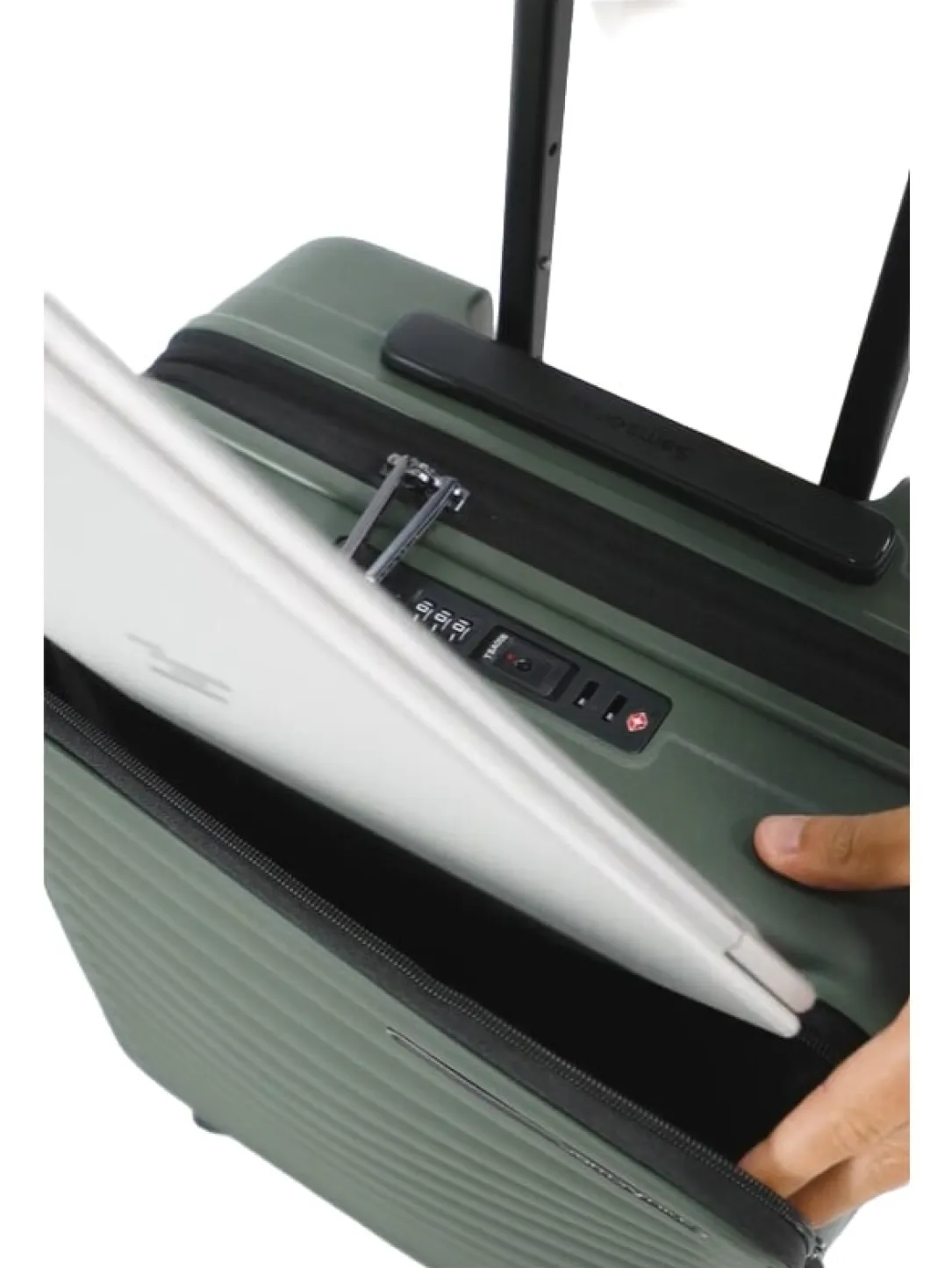 RESTACKD Trolley, bagaglio a mano espandibile