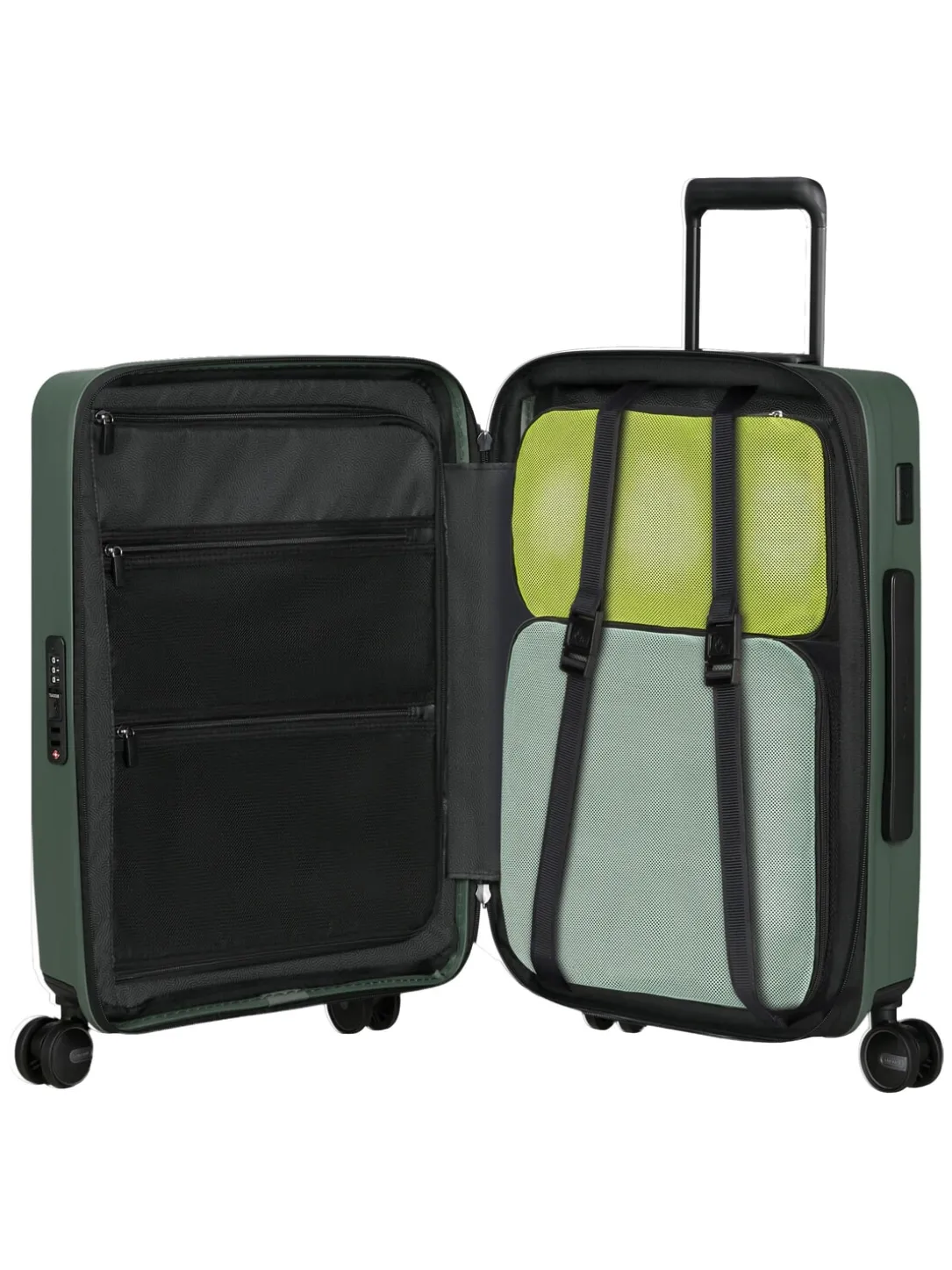 RESTACKD Trolley, bagaglio a mano espandibile