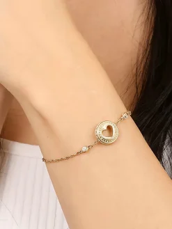 ROLLING HEARTS Bracciale con cuore