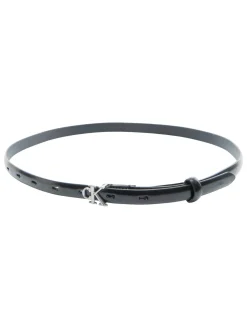ROUND CK BUCKLE Cintura in pelle