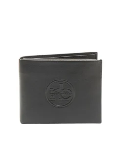 ROUND Portafoglio in pelle con flap