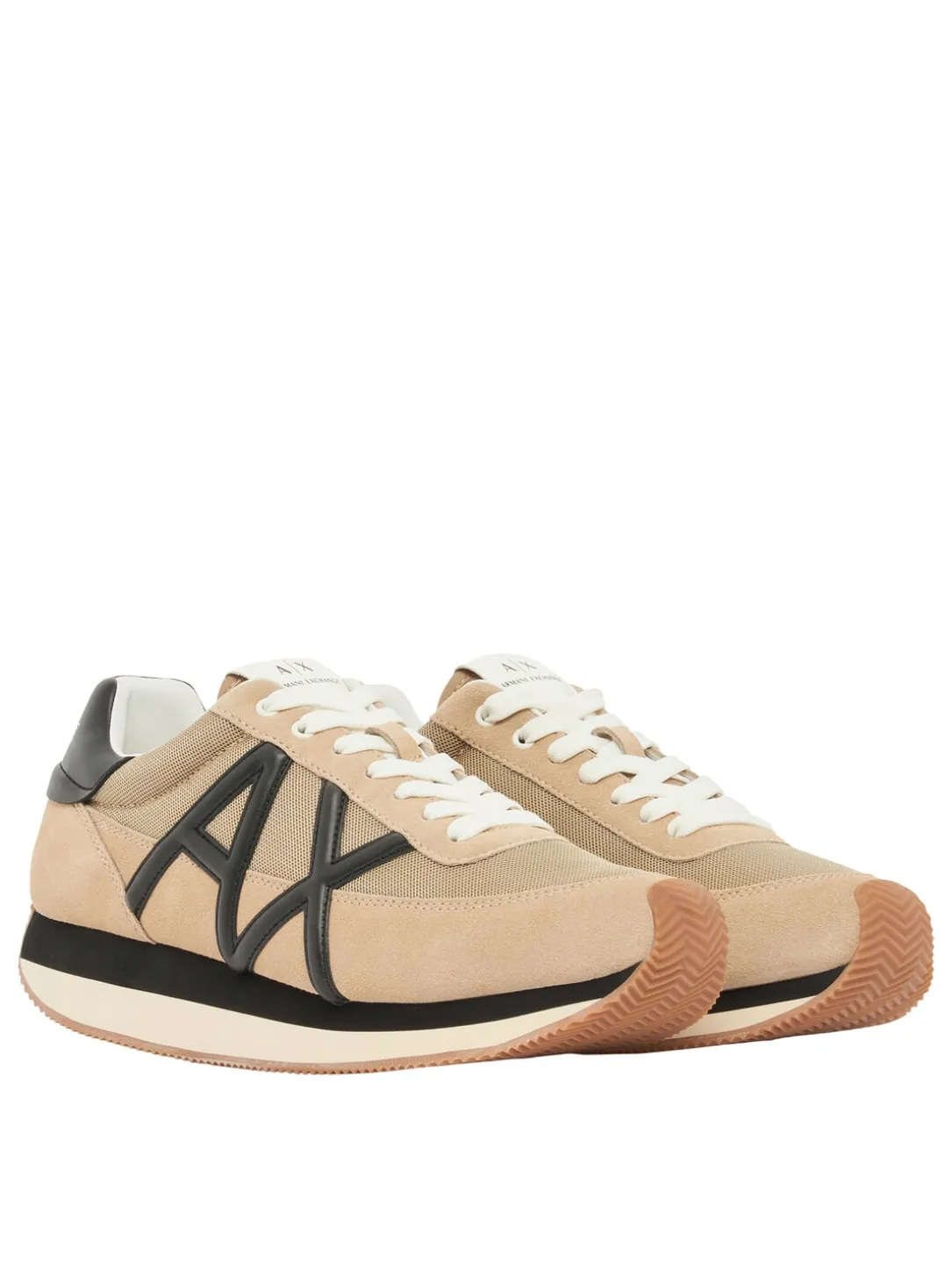 ROYALE SUEDE AIR MESH Sneakers in pelle AX logo