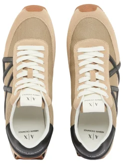 ROYALE SUEDE AIR MESH Sneakers in pelle AX logo