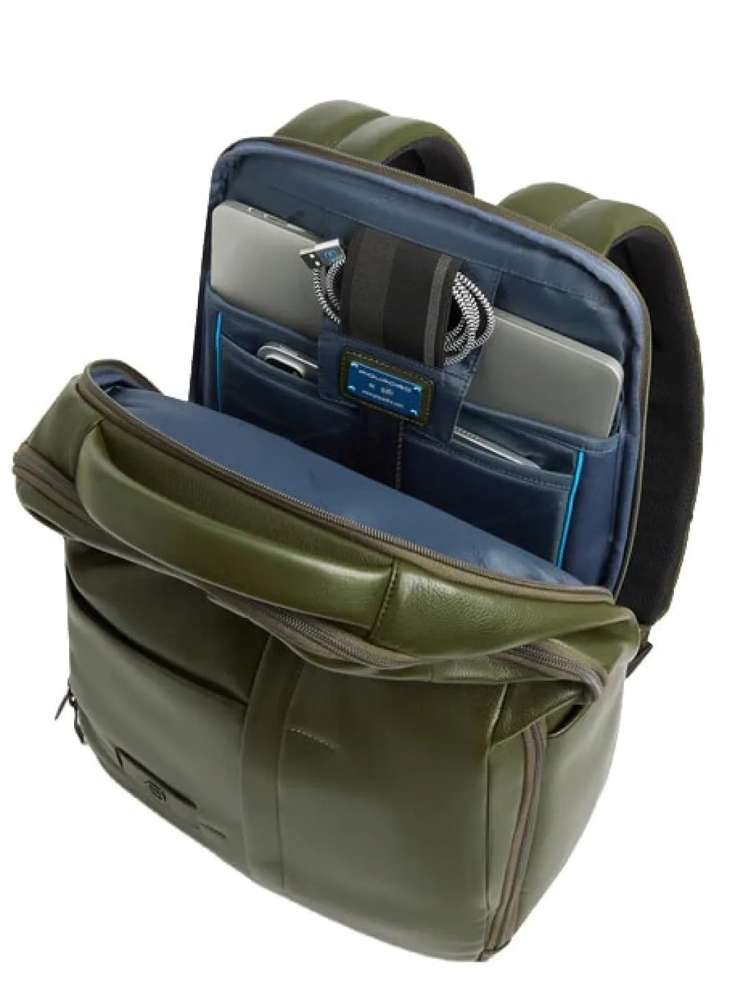 RUSSEL Zaino in pelle porta pc 15.6"