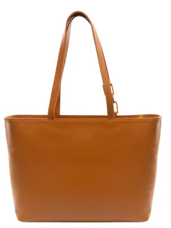 SAGITTA Borsa shopping a spalla, in pelle