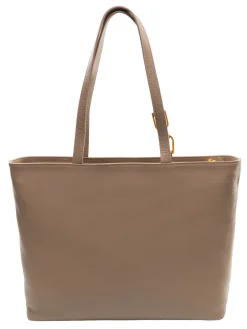 SAGITTA Borsa shopping a spalla, in pelle