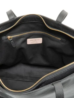 SAGITTA Borsa shopping a spalla, in pelle