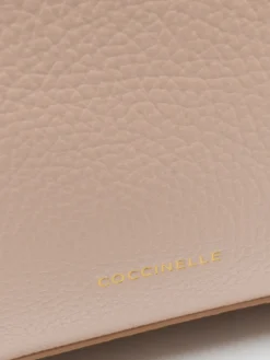 SAGITTA Borsa shopping a spalla, in pelle
