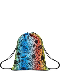 SAKKY FLUO STAMP Sacchetta scuola
