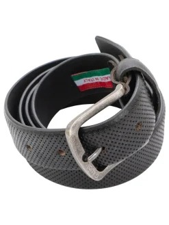 SANTA CROCE Cintura in pelle, Made in Italy