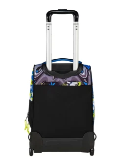 SCHOOL SKATE Zaino trolley 2 ruote, fisso