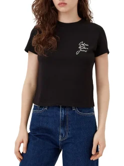 SCRIPT INSTITUTIONAL T-shirt a manica corta, in cotone