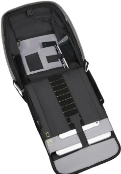 SECURIPAK Zaino con sistema antifurto, porta PC 15.6