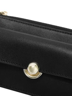 SFERA SOFT Portacarte con flap, in pelle