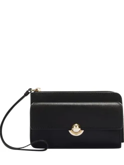 SFERA SOFT Portacarte con flap, in pelle