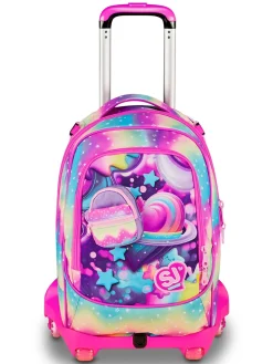 SOFT POUCH GIRL Zaino Trolley, sganciabile