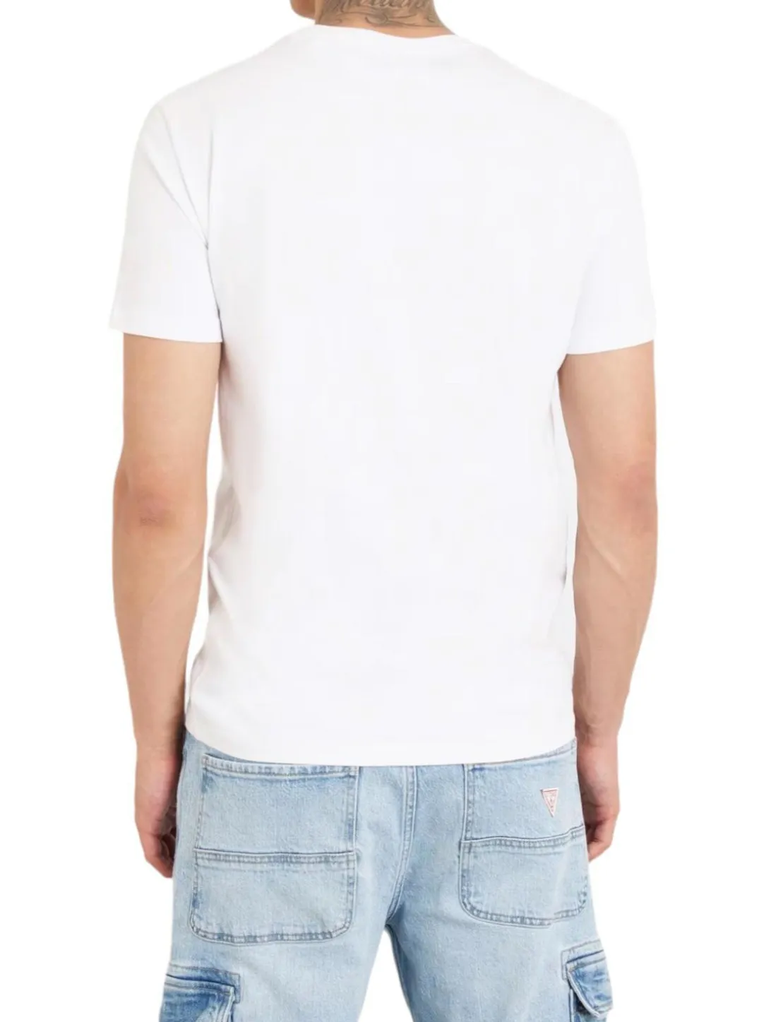 SS CN IRIDESCENT T-shirt in cotone stretch