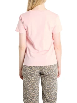 SS CN KRYSTAL TRIANGLE T-shirt manica corta borchie e strass