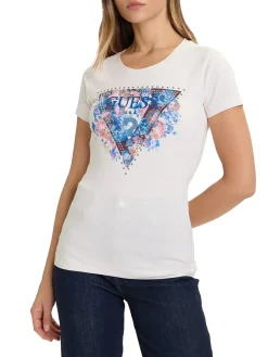 SS CN PEONY TRIANGLE T-shirt manica corta con stampa