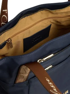 STORMY NYLON Borsa shopping in nylon riciclato
