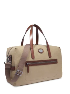STORY Borsone piccolo underseater in pelle e tessuto