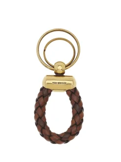 STORY UOMO Portachiavi con charm in pelle