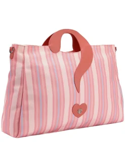 STRIPES Borsa shopping a mano, con tracolla