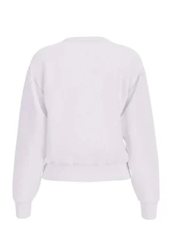 STUDDED LOVE Felpa girocollo con stampa a borchiette