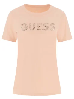 STUDS SCRIPT T-shirt manica corta