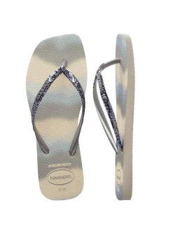 STYLESLIM SQUARE GLITTER Infradito squadrate