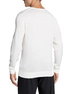 SUPERIOR WOOL Maglione lana scollo tondo