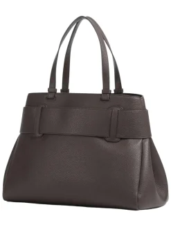 SUSIE SOFT Borsa a spalla con fibbia logata
