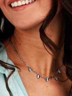 TALISMANI Collana con 5 cuoricini