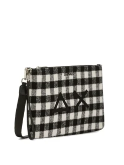 TARTAN Pochette con polisierina e tracolla