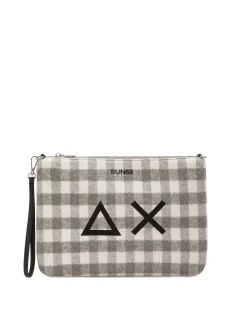 TARTAN Pochette con polisierina e tracolla