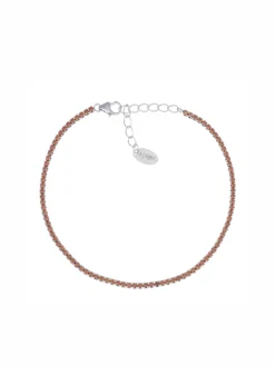 TENNIS MANIA Bracciale con zirconi arancioni