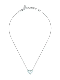 TESORI Collana con cuore e zirconi