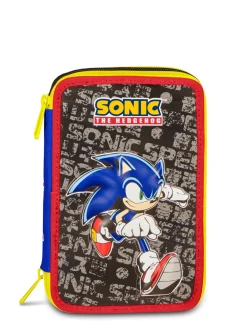 THE HEDGEHOG SPEED Astuccio con Kit Scolastico