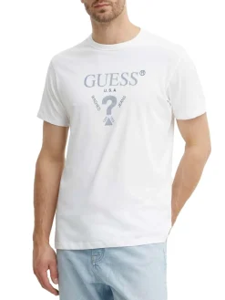 TRIANGLE T-shirt in cotone con stampa